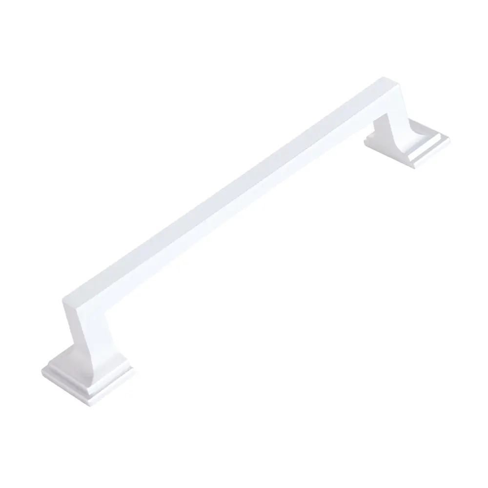 88016084 Ручка-скоба мебельная 98 МЦ 128 мм цвет белый матовый STLM-1011512 PLASTIGY 