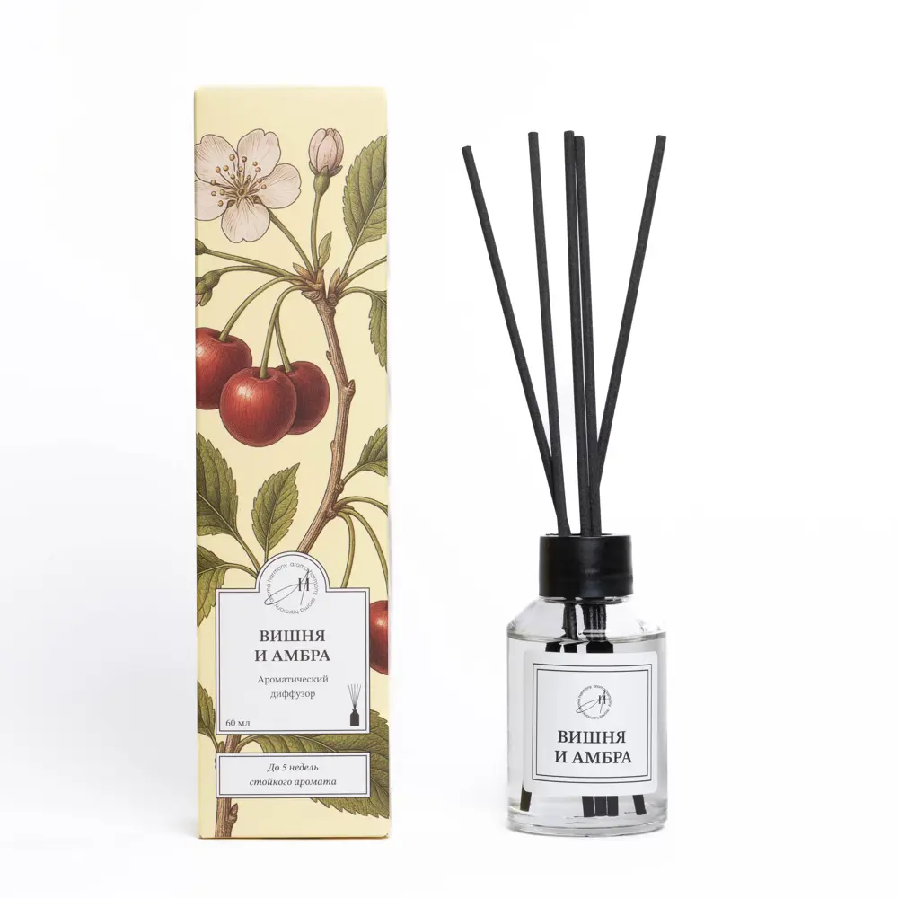 Ароматический диффузор Aroma Harmony Вишня и амбра 60 мл STLM-2139551 - Вид №3