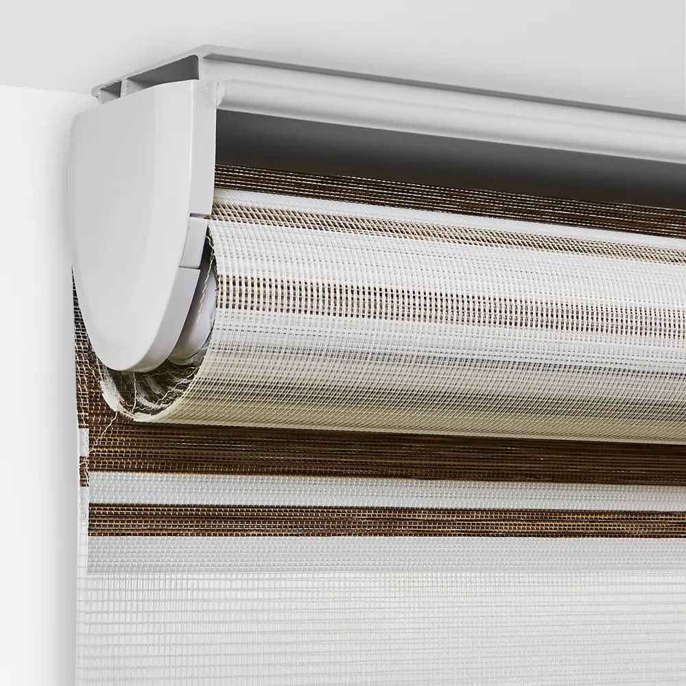 Штора рулонная день-ночь Дэли 50x160 см коричневая MIAMOZA STLM-2050515 - Вид №3