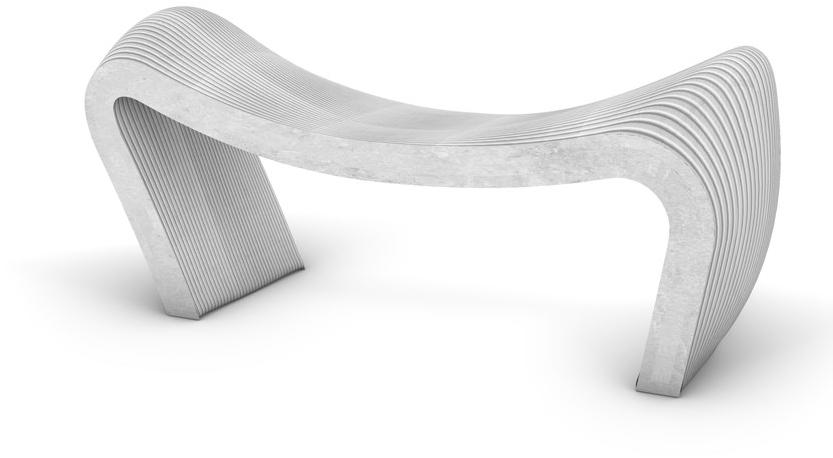 Concreative Бетонная скамья  1903-033  - Вид №1