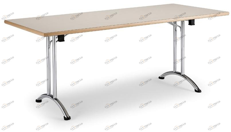 Leyform Прямоугольный складной стол из ламината и стали Arno sun-id-1408740