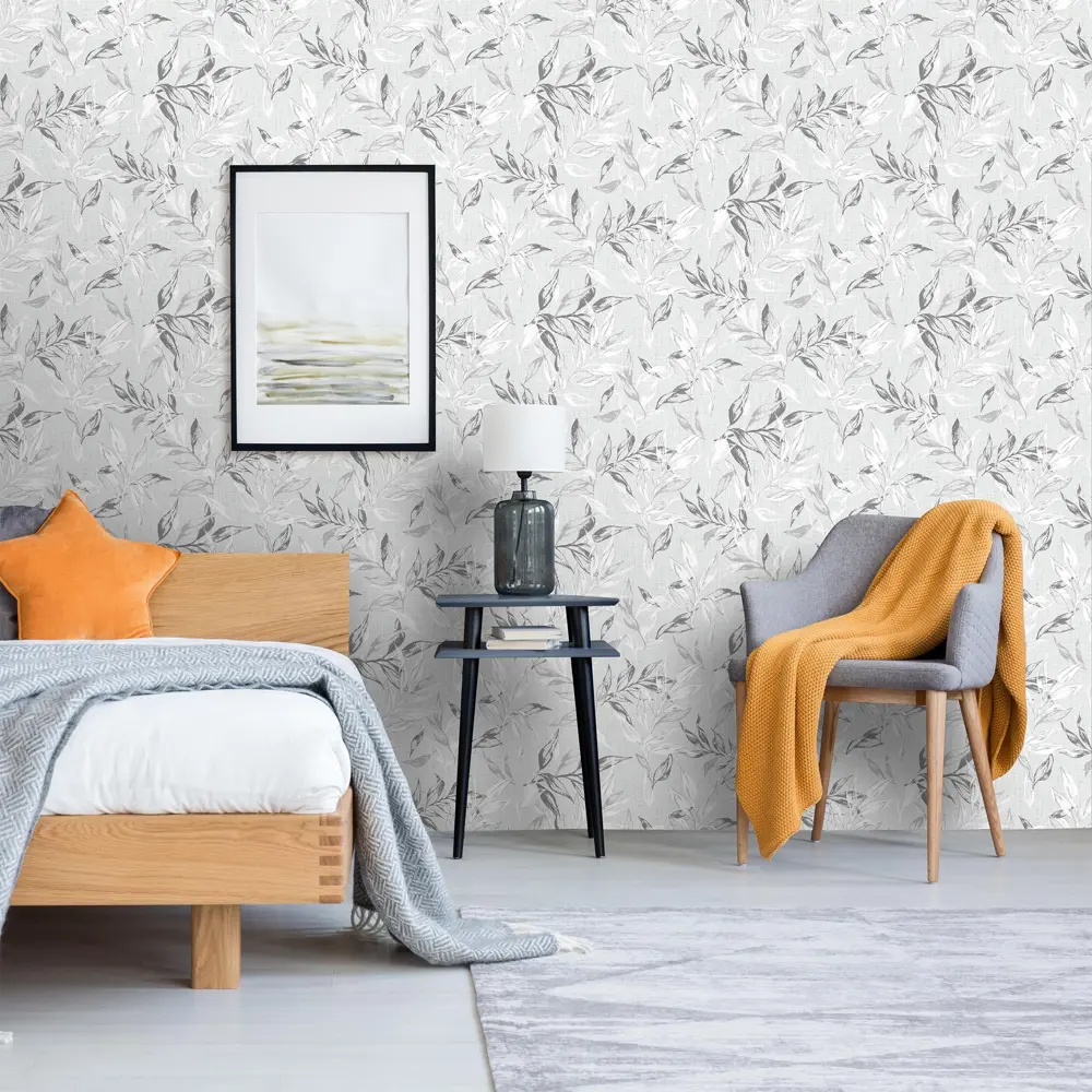 Обои флизелиновые Ateliero Ateliero Sunday серые 1.06 м AT58160-06 STLM-2210906 - Вид №2