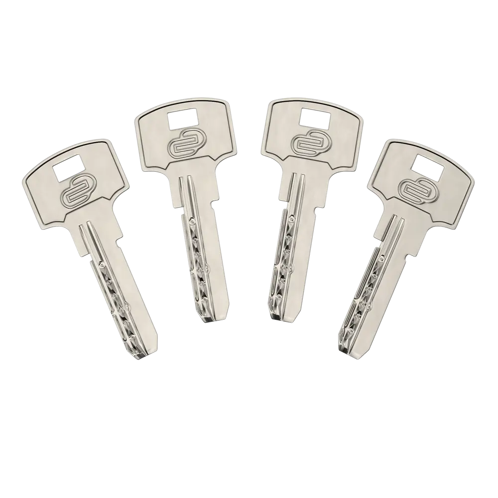 Цилиндр Standers TTAL1-3535NBCR с механизмом ключ-вертушка 82625325 STLM-0032196 - Вид №2