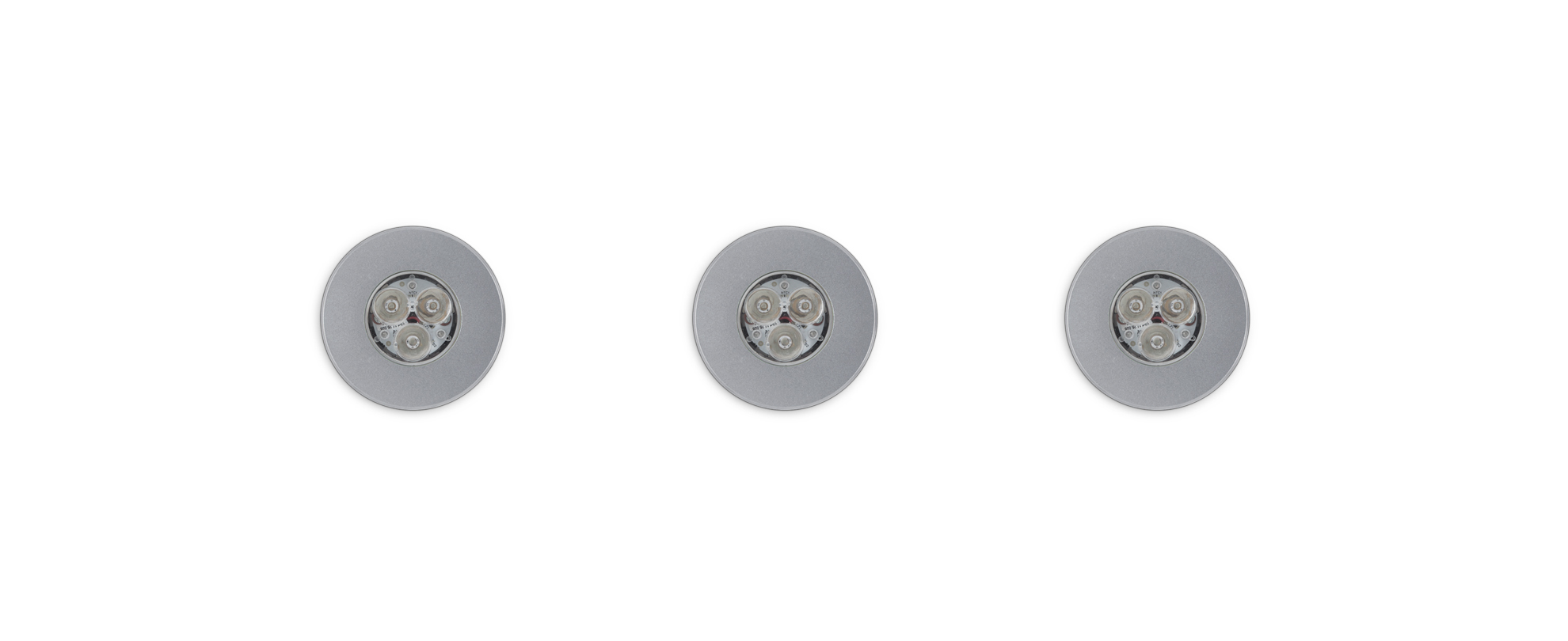 8479161 Встраиваемый в пешеходный пол Platek MICRO FULL INOX  MICRO FULL INOX - 3 LED 4000K 12°  - Вид №1