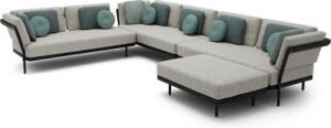MNST1232 Concept 10 teak nero черный Manutti Flex