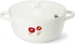 10639888 Dibbern Супница Dibbern "Впечатление.Красные маки" 3л Фарфор