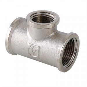 VTr.750.N.0706 Фитинг резьбовой – тройник переходной Valtec 1 1/4" х 1" х 1 1/4"