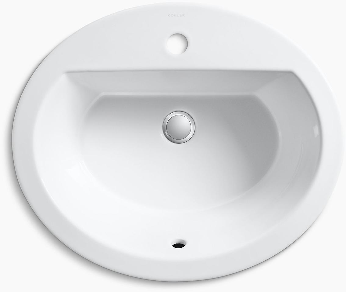 K-2699-1-7 Накладная раковина на столешницу  прямоугольная Kohler  - Вид №2