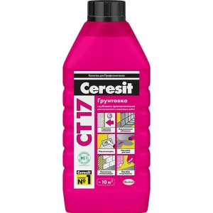 Грунтовка для впитывающих оснований Ceresit CT 17/1, 1 л