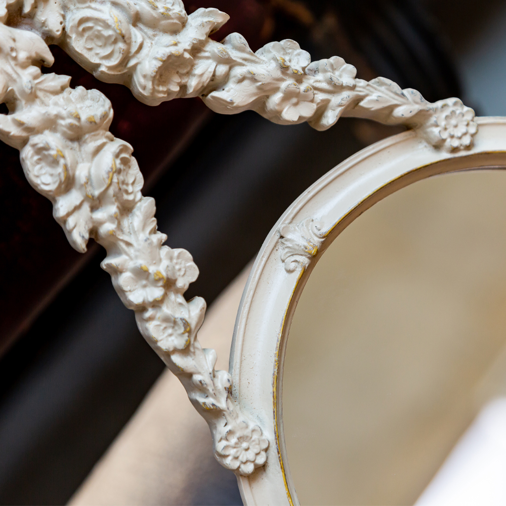 21061702 Зеркало настенное «Аморет» (антик беж) Object Desire Зазеркалье 