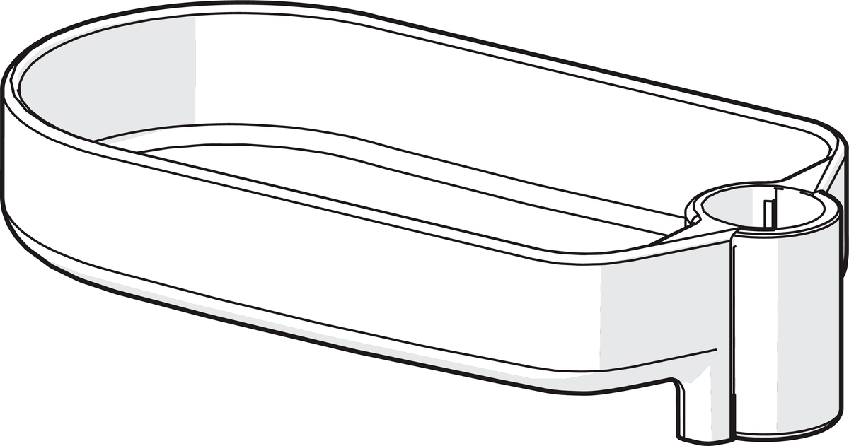 Oras 253003 Мыльница 253003  Прозрачный  - Вид №1