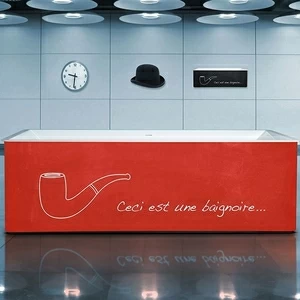 Ванна отдельностоящая Urbain Black Board Mandarine