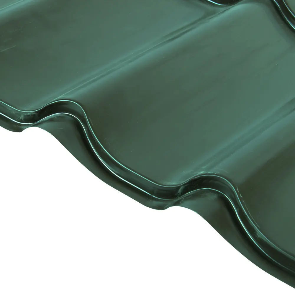 Металлочерепица 0.5 мм 1180x500 мм RAL 6005 зеленый Santreyd STLM-2052730