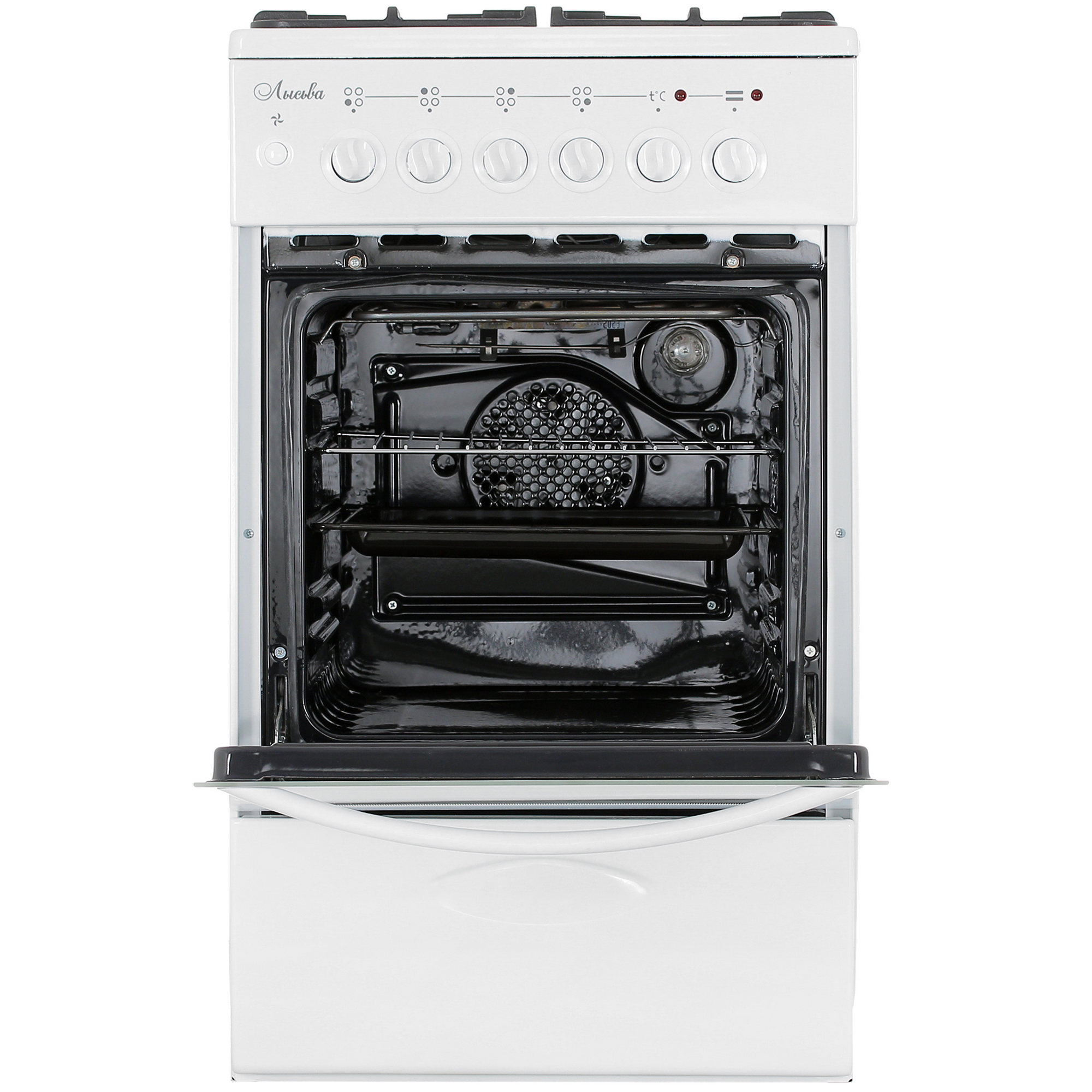 8127977 Комбинированная плита Лысьва ЭГ 404 МС-2у белый STDN-0019935 - Вид №6