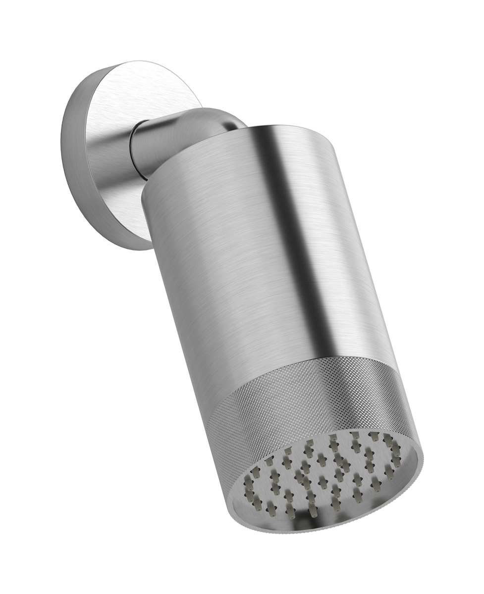 Верхний душ с Кронштейн для душа WE ARE IB id085is_2 Brushed Nickel Spot