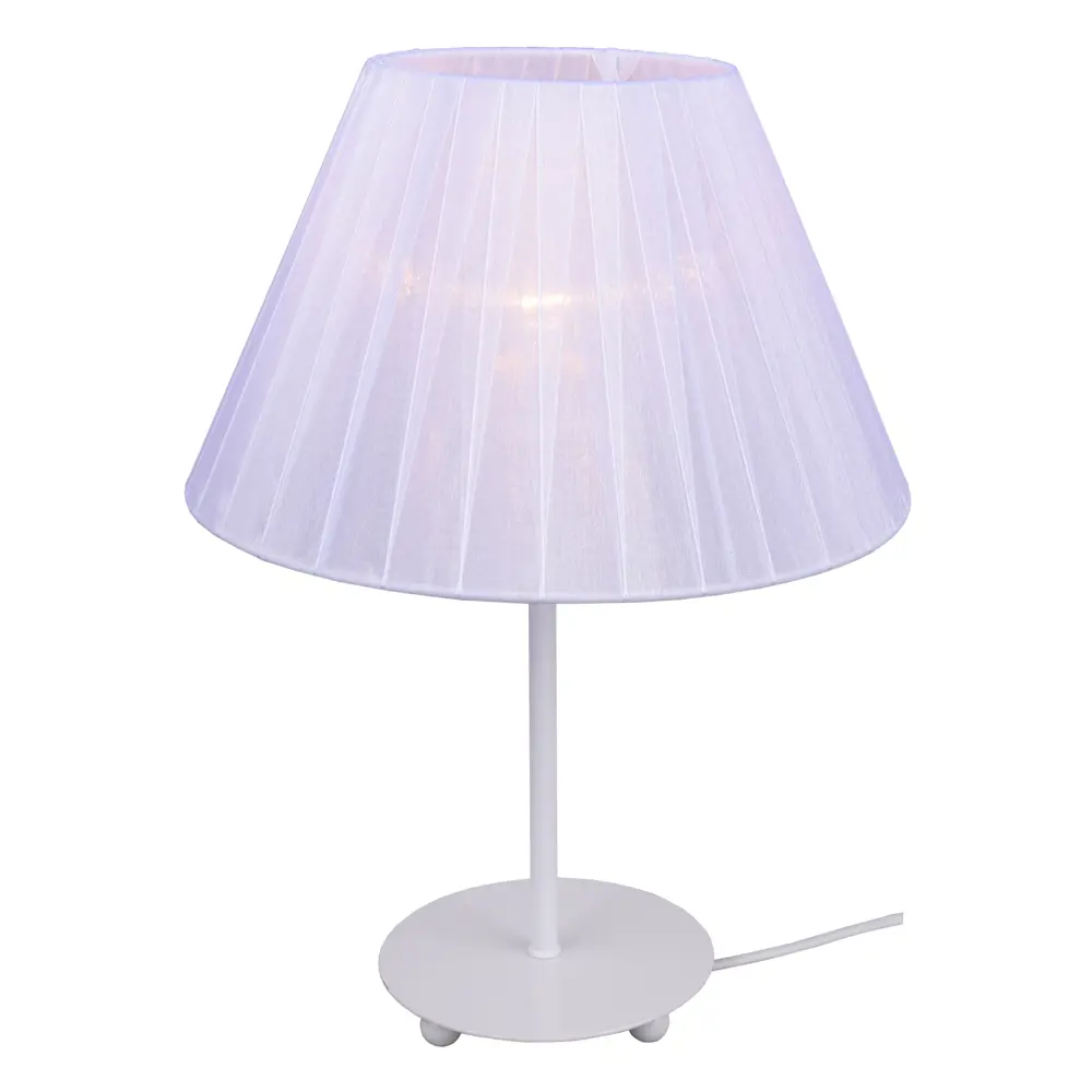 Настольная лампа КС30053/1T 1хЕ27х60 Вт цвет белый КЛЮЧНИК STLM-2096963