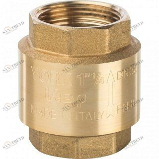 Клапан обратный STOUT 1"1/2 (пластиковое седло) пружинный SVC0012000040