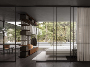 Раздвижные стеклянные двери