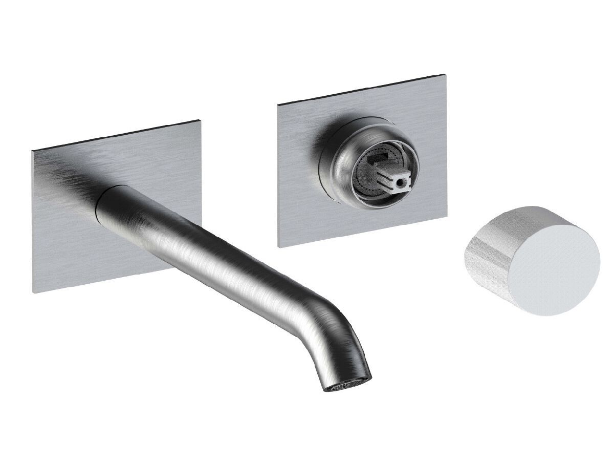 Настенный смеситель для раковины с ограничителем расхода Rubinetterie Frattini Pepe XLS 316 ARCH-00012582