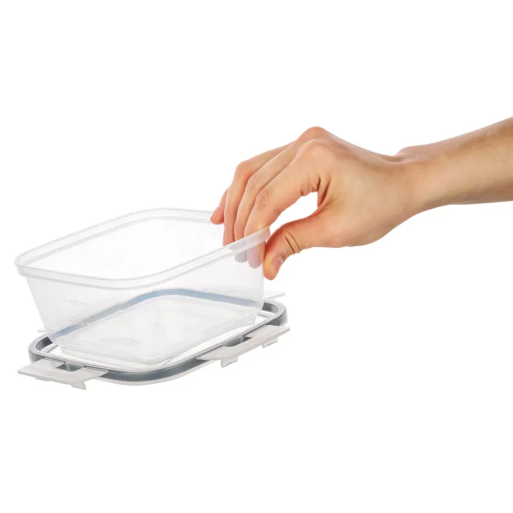 Контейнер для продуктов Idi Land Asti 350 мл полипропилен прозрачный STLM-2111489 - Вид №2