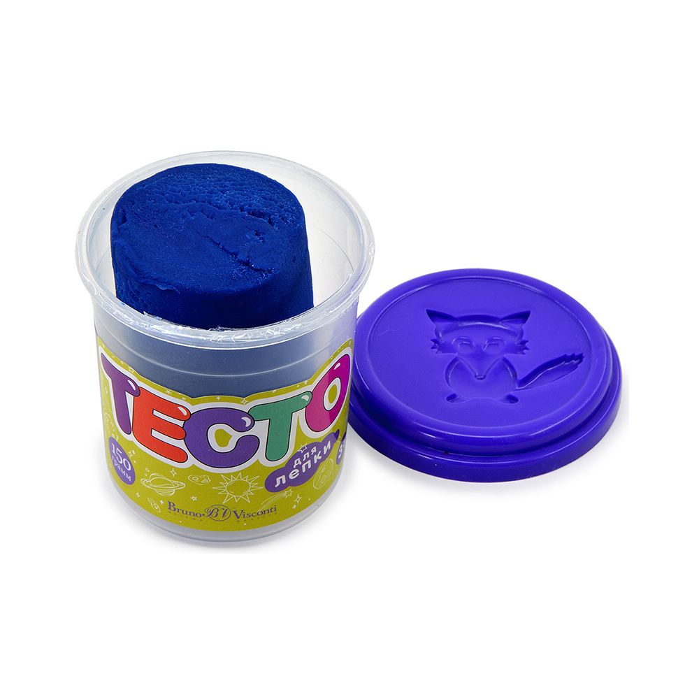 34-0023/10 Тесто для лепки темно-синий Bruno Visconti 