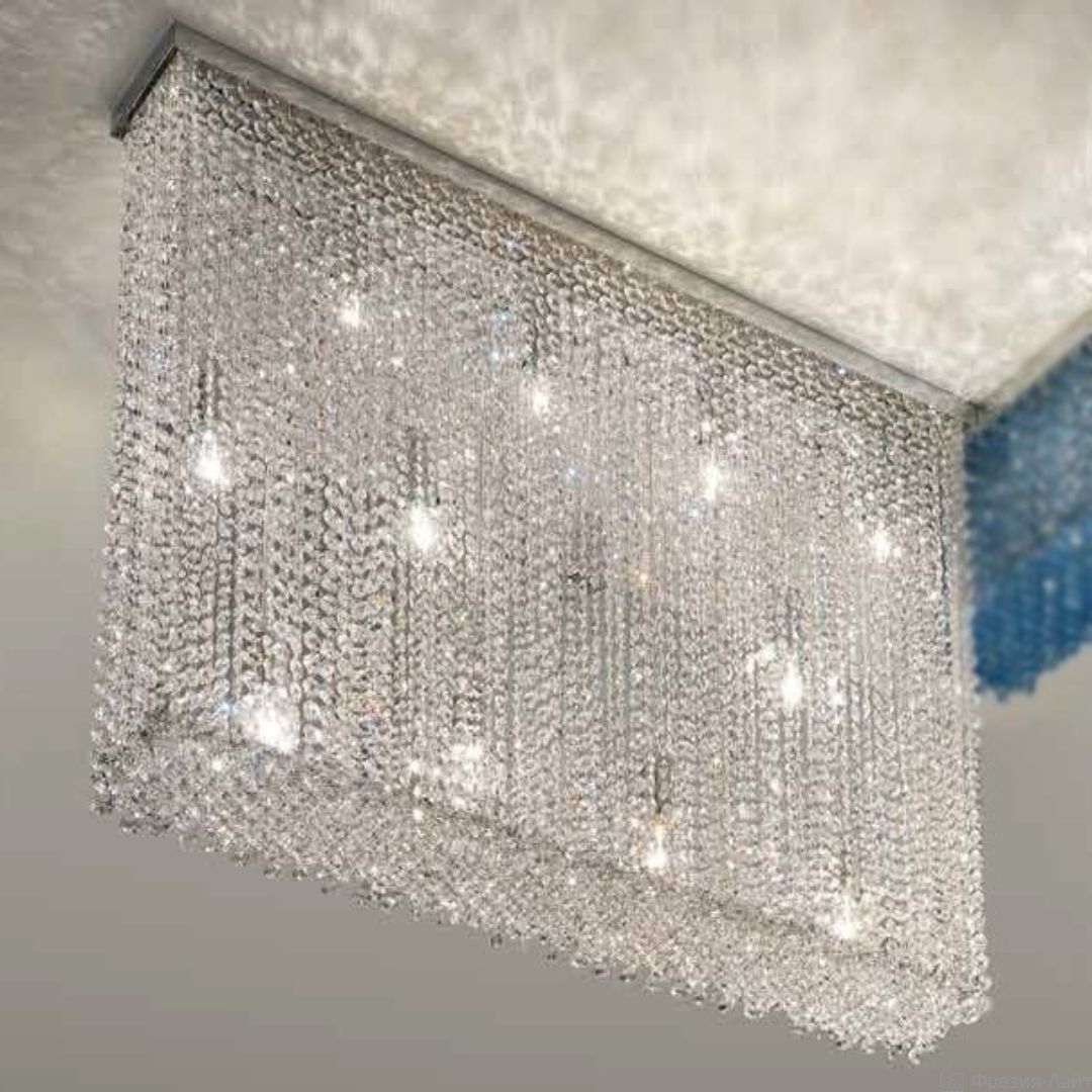 Masiero CUBO PL/LONG/Q/CUT CRYSTAL люстра потолочная 117449