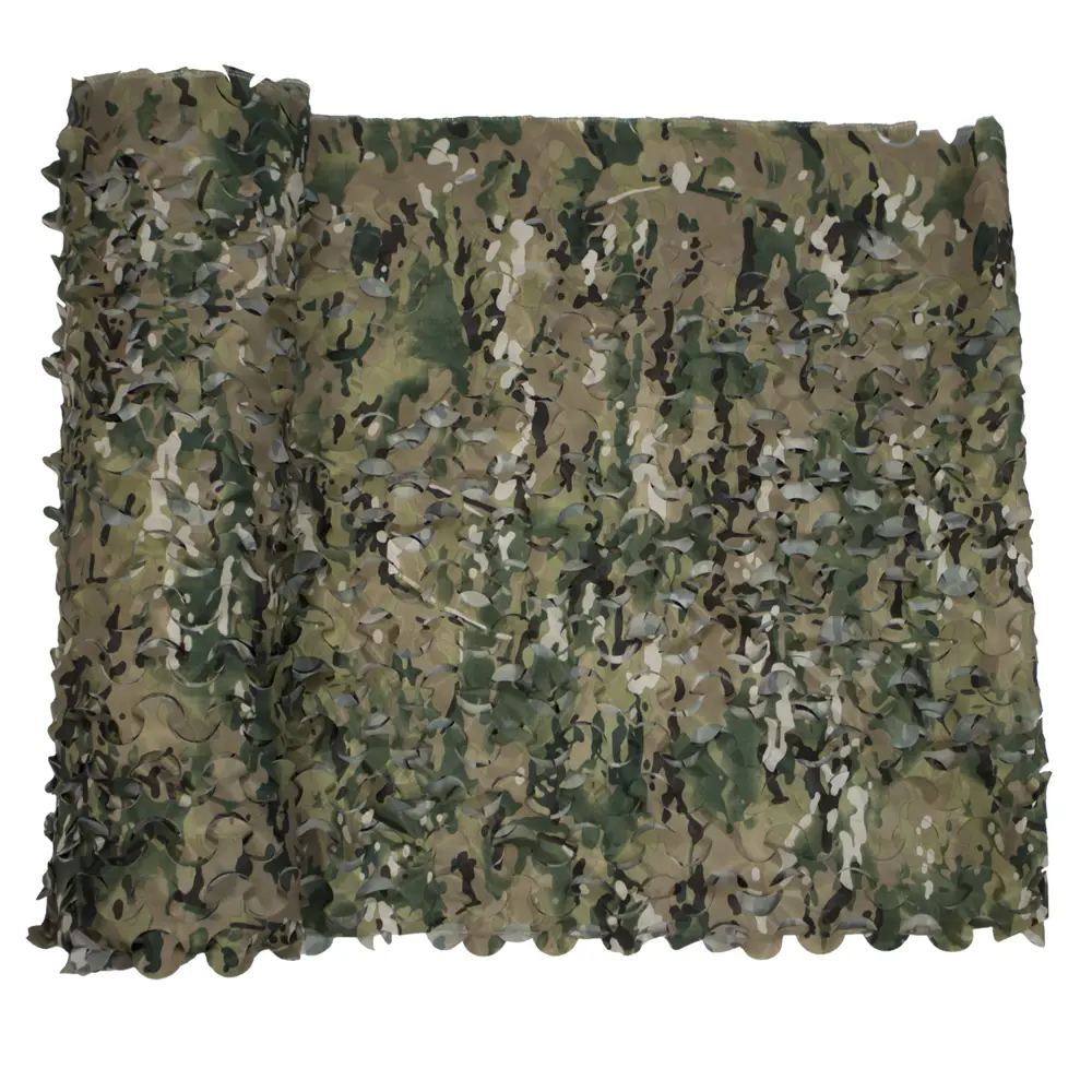 Сетка маскировочная Камуфляж мультикам 2x6 м зеленый/коричневый/черный НИТЕКС STLM-2167917 - Вид №1