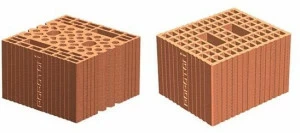 Poroton Облегченный звукоизоляционный кирпич