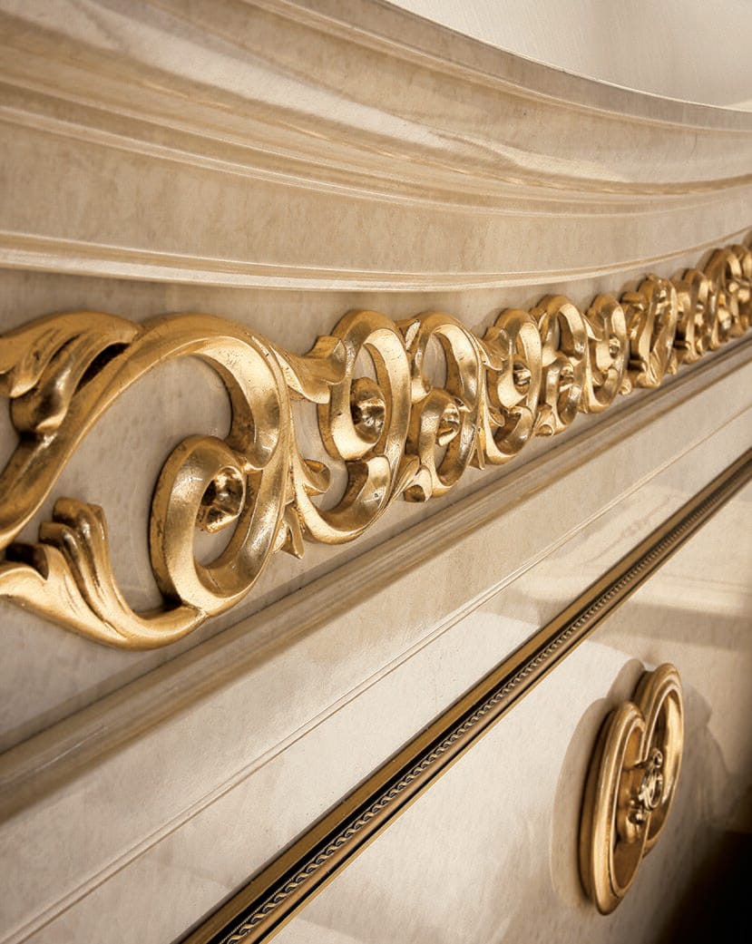 Деревянная двуспальная кровать с высоким изголовьем Arredoclassic Мелодия ARCH-00066623 - Вид №1