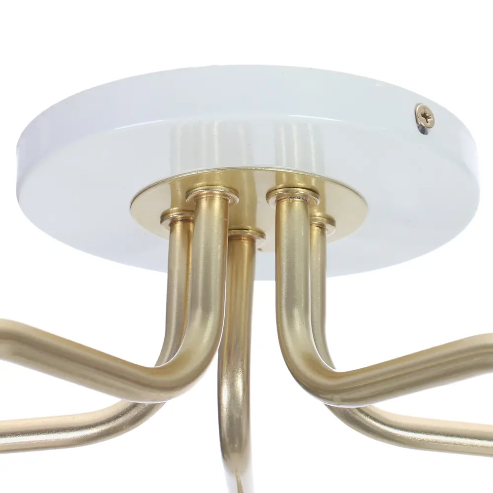 Люстра Принцесса 5xE27x60 Вт цвет белый СВЕТУС STLM-2055906 - Вид №5