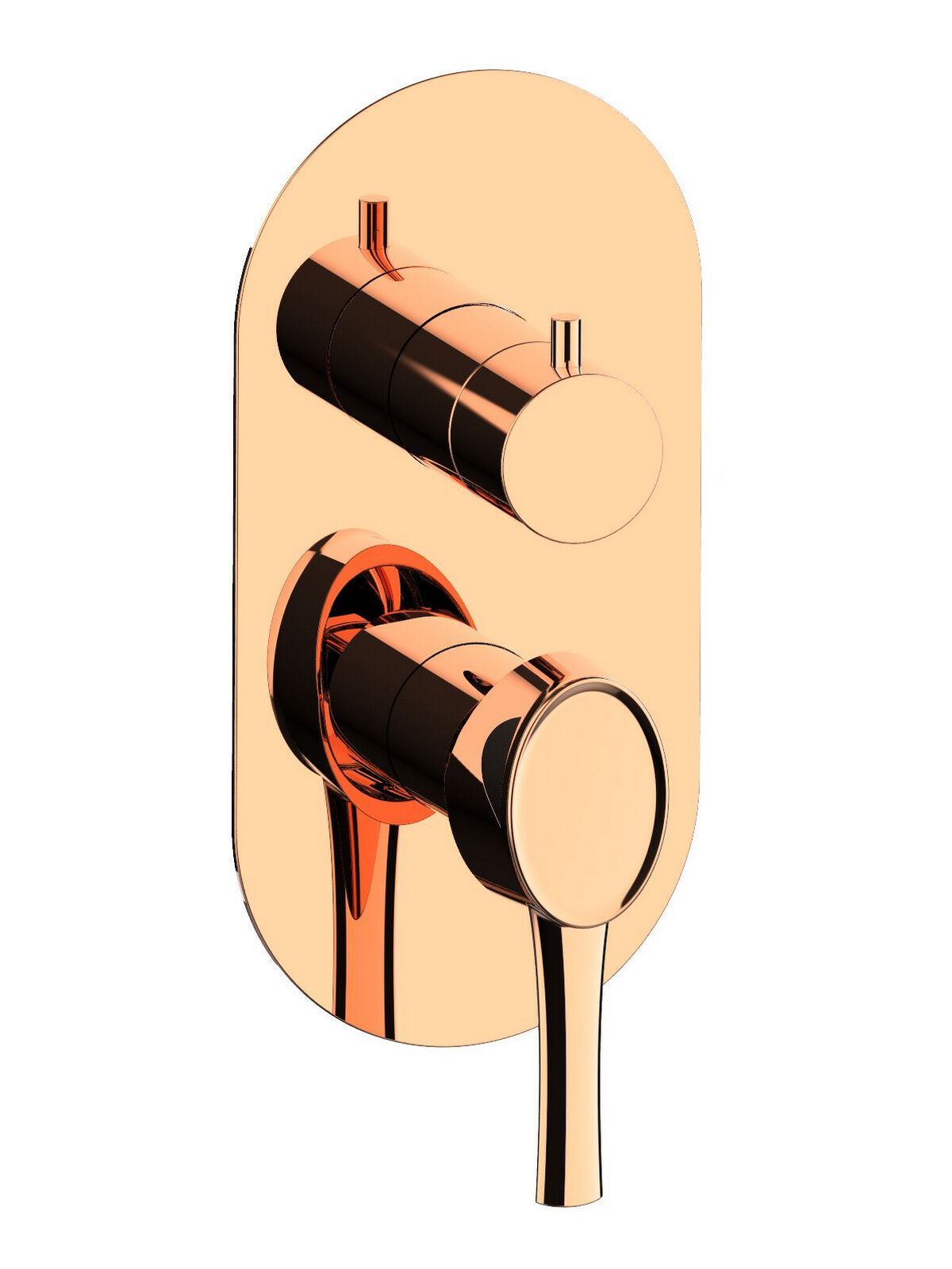 Встраиваемый однорычажный смеситель для душа с переключателем Rubinetterie Frattini Delizia ARCH-00152600 - Вид №4