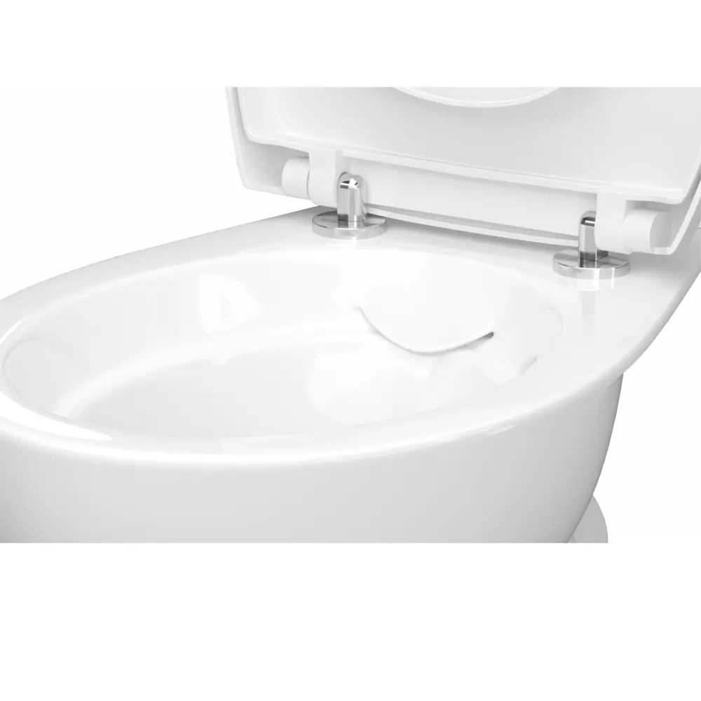 Унитаз-компакт Керамин Гольф горизонтальный выпуск одинарный слив STLM-2206132 - Вид №3