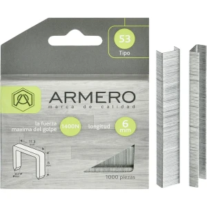 Скобы для степлера Armero тип 53 6 мм 82347805 STLM-2063289