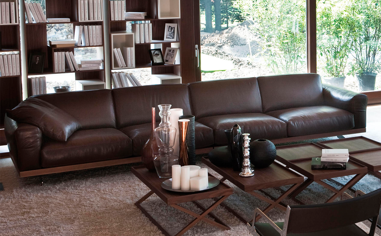 Диван 470 FANCY VIBIEFFE 470027 + 470026 Contemporary - Вид №1