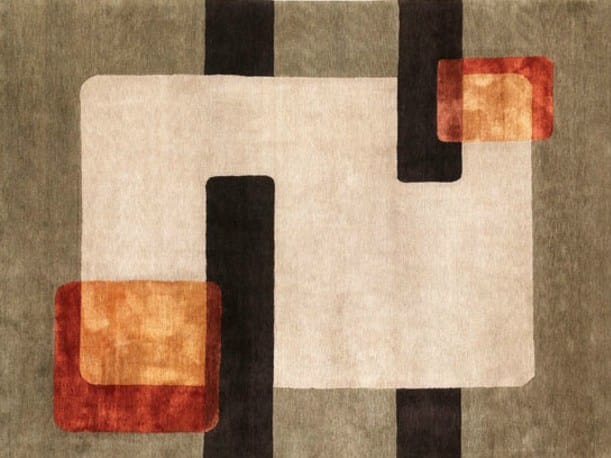 Прямоугольный ковер ручной работы Deirdre Dyson WINDOWS ARCH-00062660