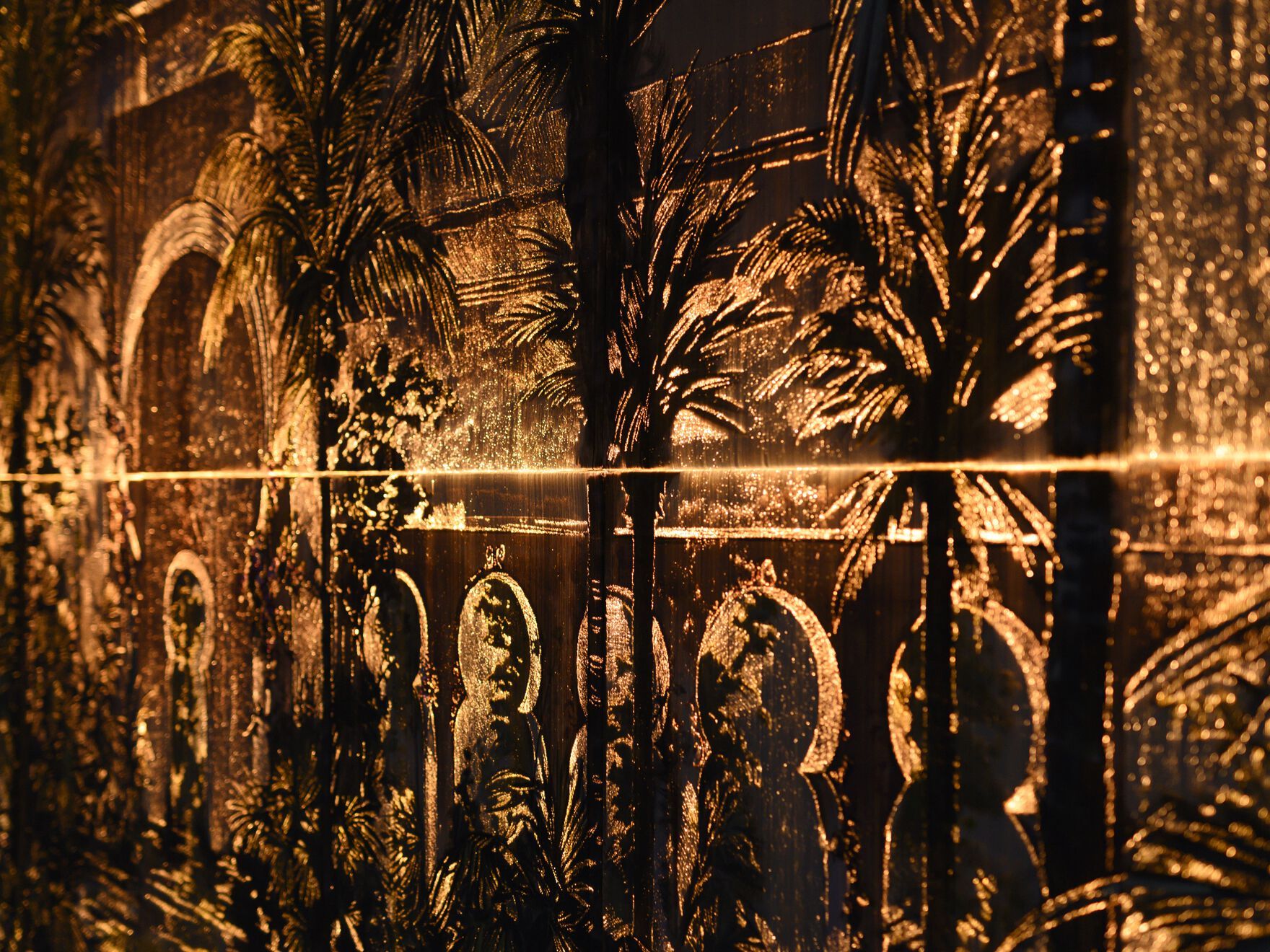 Световая декоративная панель из ткани с оптическим волокном DREAMLUX® Pannelli decorativi ARCH-00067399 - Вид №5