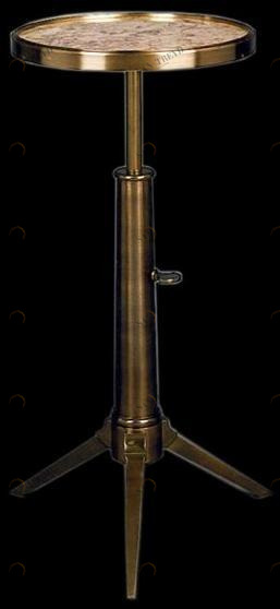 Tisserant Круглый журнальный столик из металла sun-id-1480312