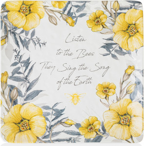 10671422 Certified International Блюдо квадратное Certified Int. Пчелки 32х32см, керамика Керамика