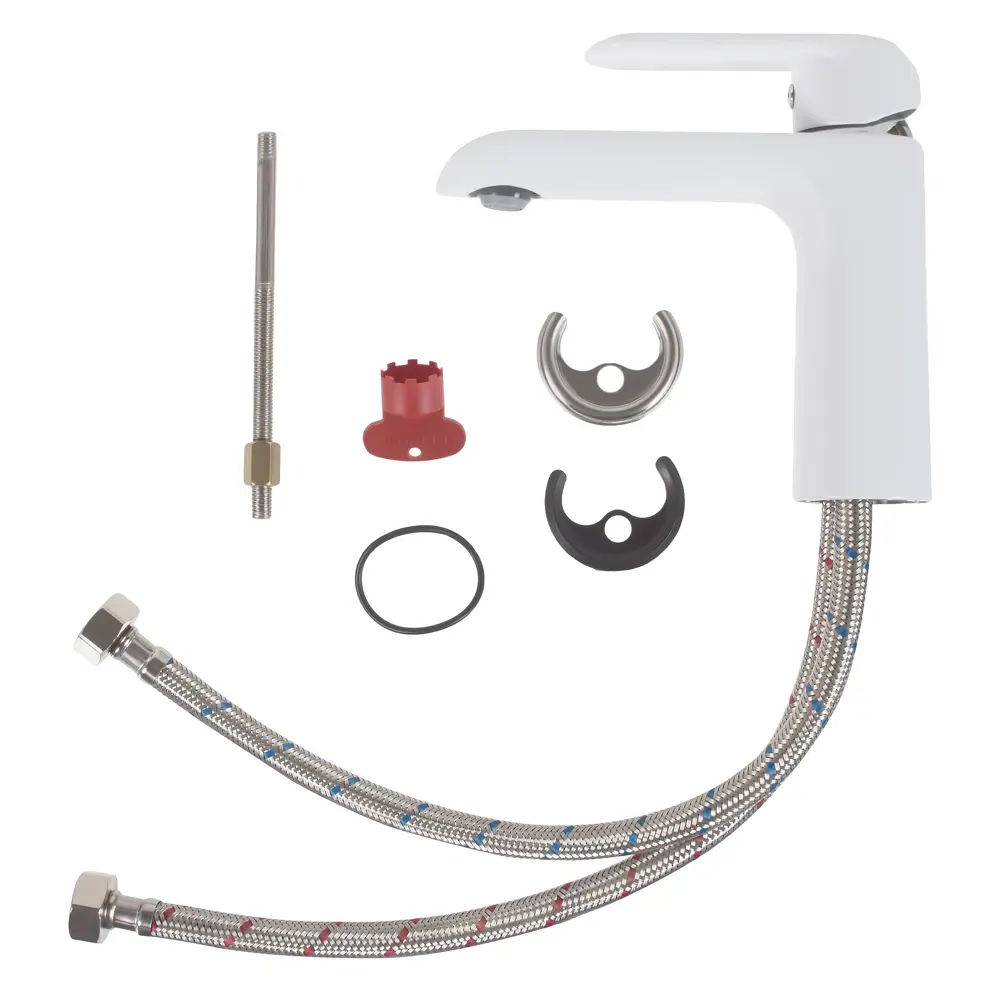 Смеситель для раковины Iddis Calipso однорычажный цвет хром Santreyd STLM-2064246 - Вид №2