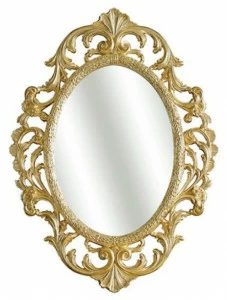 Зеркало фигурное MIGLIORE Complementi ML.COM-70.507, h105*L77*P4 см, золото