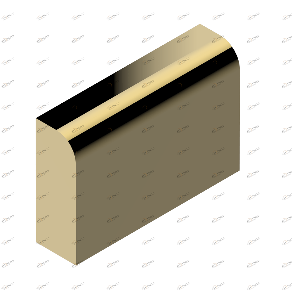 G00-24PM Излив для ванны в виде выступа - малый Thg-paris прочие артикулы THG Золото G00 24PM CAT.F