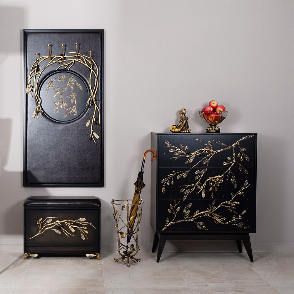 15015,11628 Прихожая Oliva Branch Каштан BOGACHO 4627196597457, 4627196597495 - Вид №1