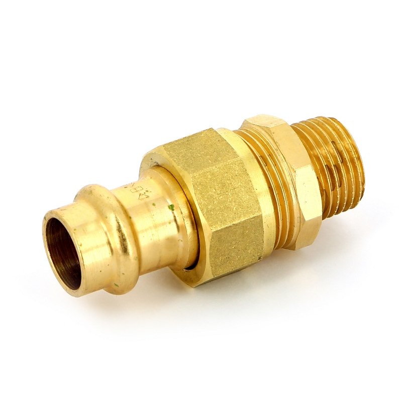 Муфта пресс-Н с разъемным соединением 15х1/2' IBP P4331G01504000 - Вид №2