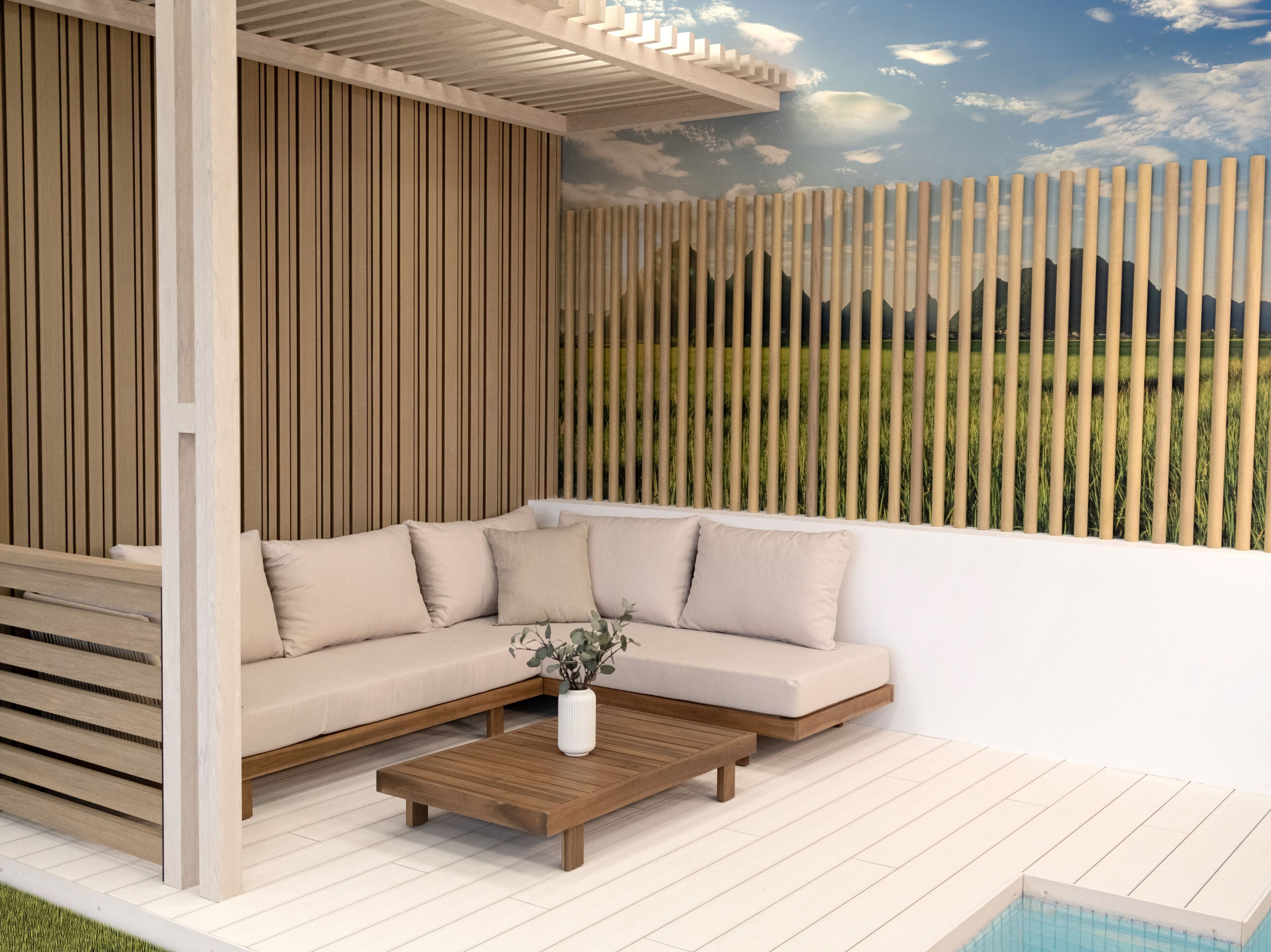 Перегородка WPC Tarimatec Vertical ARCH-00084713