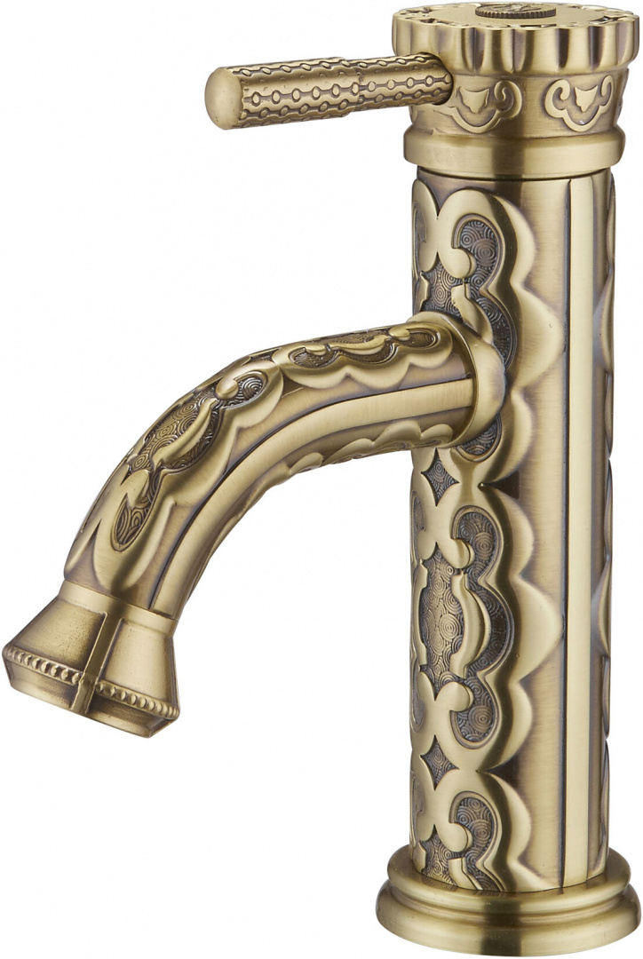 Смеситель ZorG Antic A 115U-BR для раковины, бронза