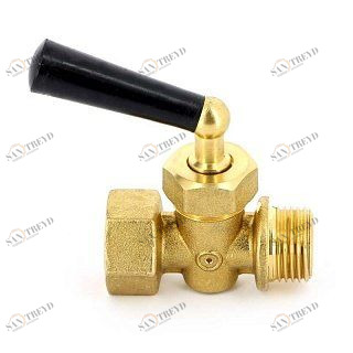 Кран НВ трехходовой 1/4" RM-MZ для манометров WATTS 10009486