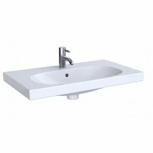 500632018 Подвесная раковина настенная прямоугольная Keramag  белая