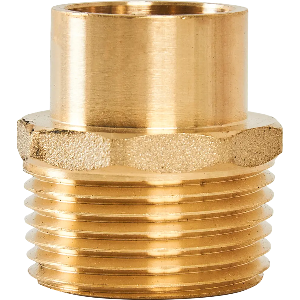 Муфта переходная Hailiang ø1"x22 мм наружная резьба медь STLM-2079297 - Вид №1