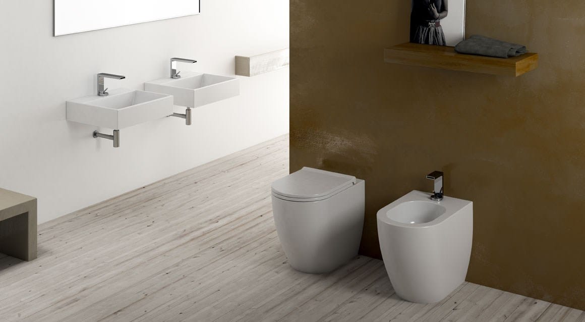 Напольный керамический туалет Ceramica Cielo Smile ARCH-00138184 - Вид №4