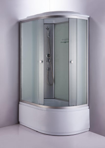 Душевая кабина NG- 2310-14L (1200х800х2150) высокий поддон(45см) стекло МАТОВОЕ